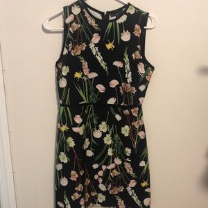 Floral print dress